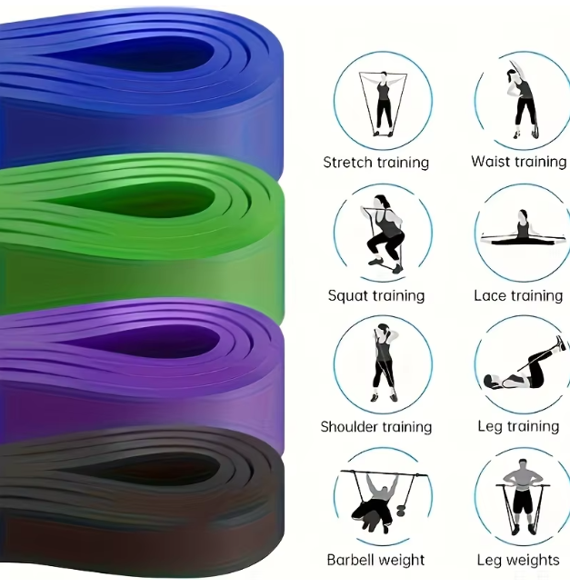 Weerstandsbanden Set – Pull-Up Assist Bands voor Krachttraining en Thuisfitness