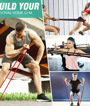 Weerstandsbanden Set – Pull-Up Assist Bands voor Krachttraining en Thuisfitness