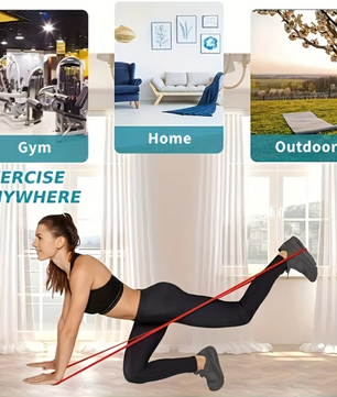 Weerstandsbanden Set – Pull-Up Assist Bands voor Krachttraining en Thuisfitness