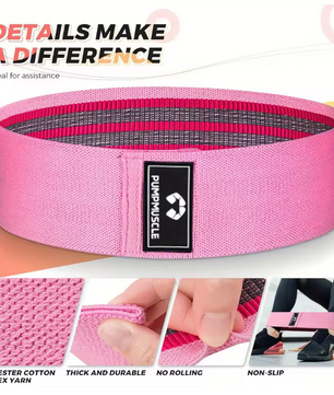 Weerstandsbanden Set van Stof – 3 Niveaus Stretchbanden voor Benen en Glutes Training