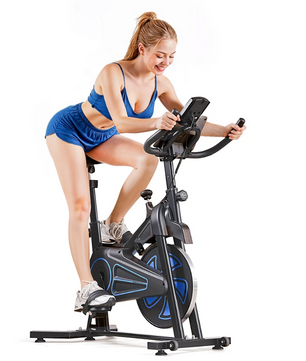 Spinningfiets Hometrainer met 6KG Vliegwiel – Stille Magnetische Weerstand en LCD Display