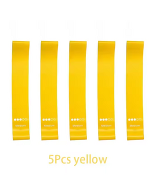 Weerstandsbanden Set – 5 Niveaus Elastische Fitness Lussen voor Krachttraining