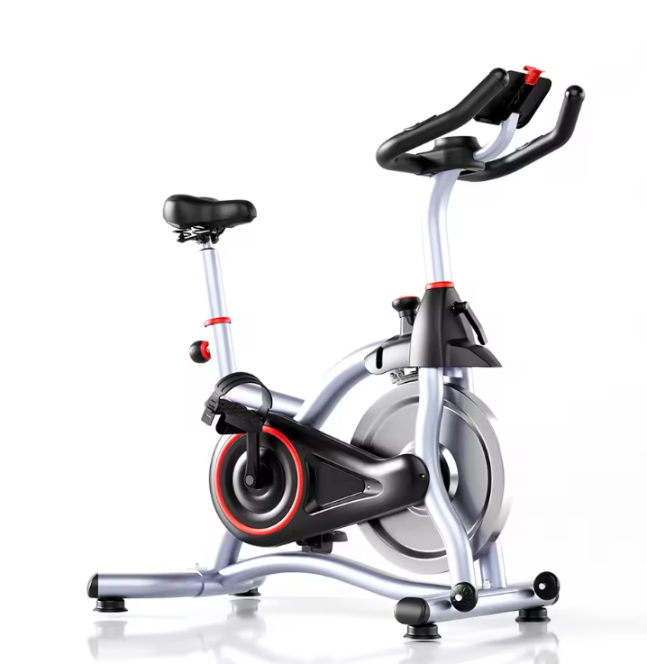 Spinningfiets met Bluetooth en Hartslagmeter – Stille Hometrainer met Magnetische Weerstand