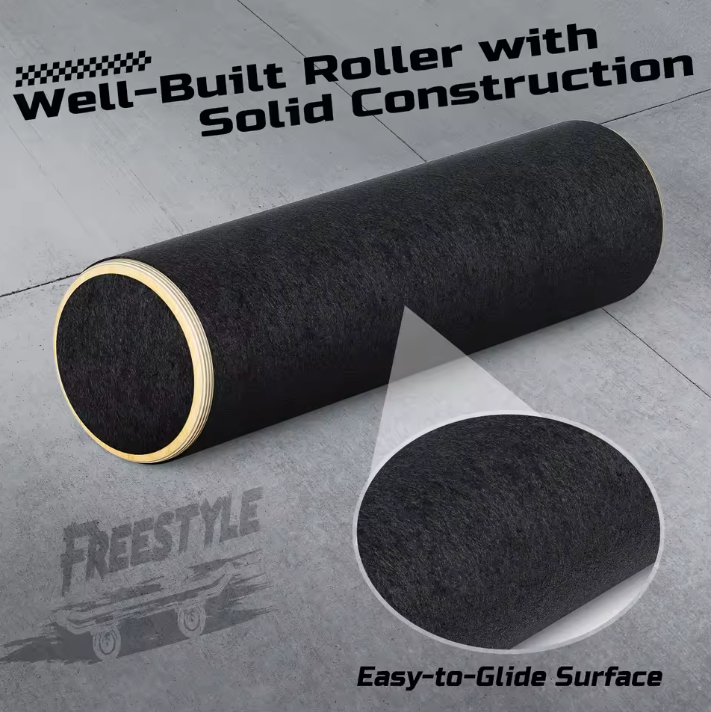 Balance Board met Roller – Houten Balans Trainer voor Core en Stabiliteit