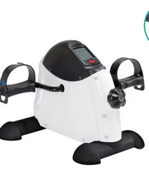 Mini Hometrainer Pedal Bike – Compacte Onder Tafel Fiets met LCD en Verstelbare Weerstand