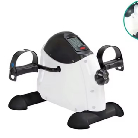 Mini Hometrainer Pedal Bike – Compacte Onder Tafel Fiets met LCD en Verstelbare Weerstand