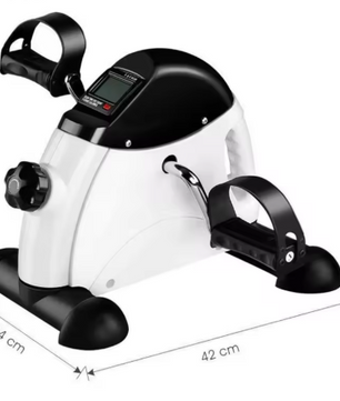 Mini Hometrainer Pedal Bike – Compacte Onder Tafel Fiets met LCD en Verstelbare Weerstand
