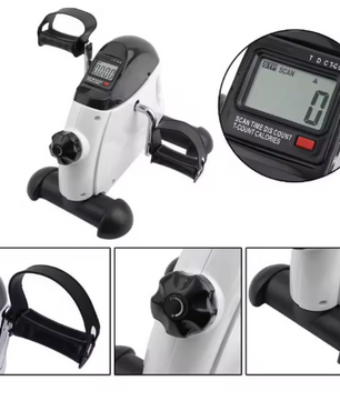 Mini Hometrainer Pedal Bike – Compacte Onder Tafel Fiets met LCD en Verstelbare Weerstand