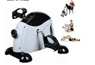 Mini Hometrainer Pedal Bike – Compacte Onder Tafel Fiets met LCD en Verstelbare Weerstand