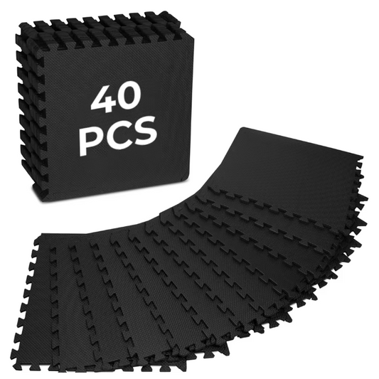 Set EVA Schuim Vloermatten met Puzzelverbinding – Antislip Fitness Tegels voor Gym en Bescherming