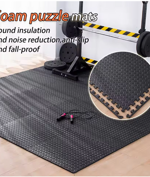 Set EVA Schuim Vloermatten met Puzzelverbinding – Antislip Fitness Tegels voor Gym en Bescherming