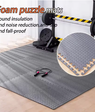 Set EVA Schuim Vloermatten met Puzzelverbinding – Antislip Fitness Tegels voor Gym en Bescherming