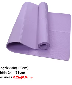 Opvouwbare Yoga Mat EVA – Lichtgewicht Fitness Mat voor Yoga, Pilates en Reizen
