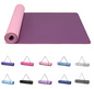 Yoga Mat TPE Antislip – 183×61 cm Fitness Mat met Draagriem en Extra Demping
