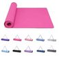 Yoga Mat TPE Antislip – 183×61 cm Fitness Mat met Draagriem en Extra Demping