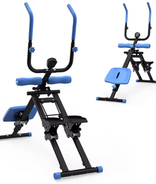 2-in-1 Trapstepper en Buiktrainer – Opvouwbaar Fitnessapparaat voor Volledige Lichaamstraining