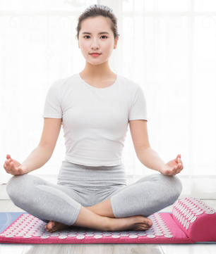 Acupressuur Mat met Kussen – Spijkermat voor Ontspanning en Spiermassage