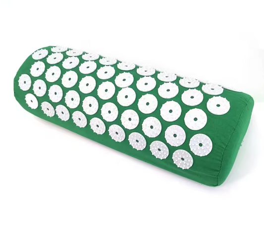 Acupressuur Mat met Kussen – Spijkermat voor Rug, Nek en Ontspanning