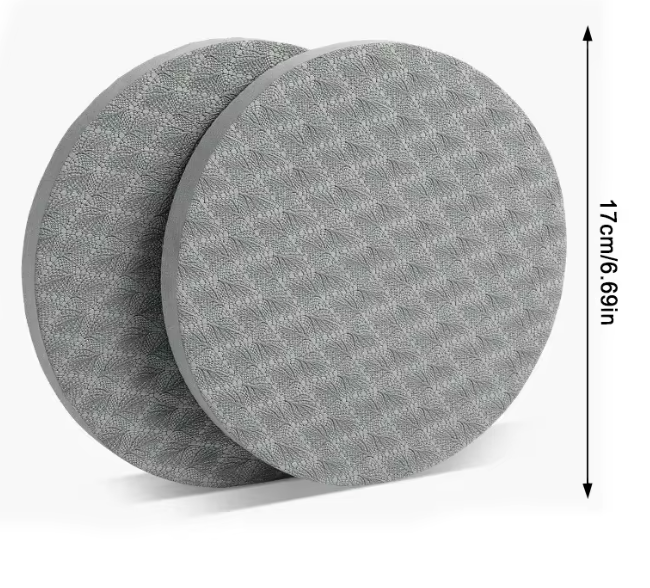 Set van 2 Yoga Kniekussens – Antislip Foam Pads voor Knieën, Ellebogen en Polsen