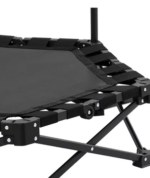Opvouwbare Fitness Trampoline met Handgreep – Rebounder voor Indoor en Outdoor Training
