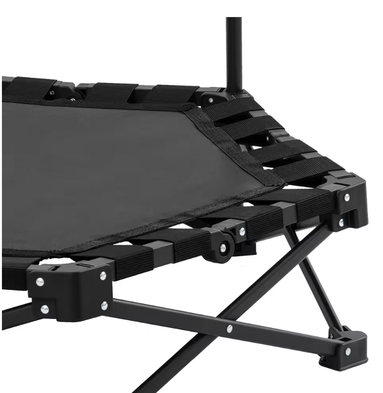 Opvouwbare Fitness Trampoline met Handgreep – Rebounder voor Indoor en Outdoor Training