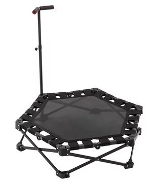 Opvouwbare Fitness Trampoline met Handgreep – Rebounder voor Indoor en Outdoor Training