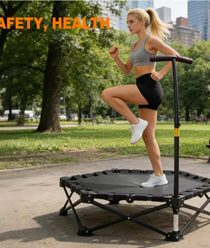 Opvouwbare Mini Trampoline – Compacte Fitness Rebounder voor Thuisgebruik