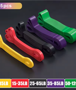 Weerstandsbanden Set – Fitness Resistance Bands voor Krachttraining en Stretching