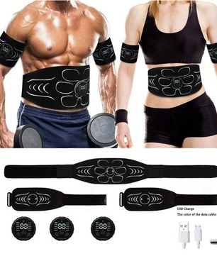 EMS Buikspier Trainer – Elektrische Spierstimulatie Band voor Fitness en Massage
