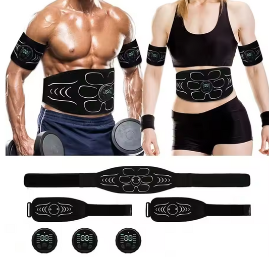 EMS Buikspier Trainer – Elektrische Spierstimulatie Band voor Fitness en Massage