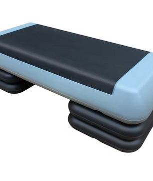 Aerobic Stepper Verstelbaar 76 cm – Fitness Step Platform met Risers voor Thuis Workout