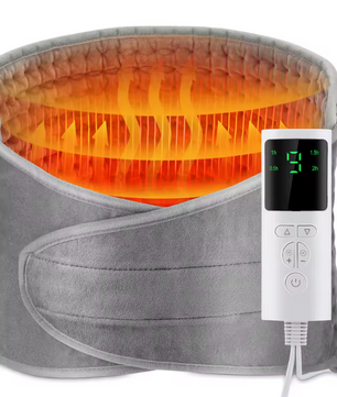 Elektrische Verwarmde Rug- en Tailleband – Warmteband met Temperatuurregeling en Timer