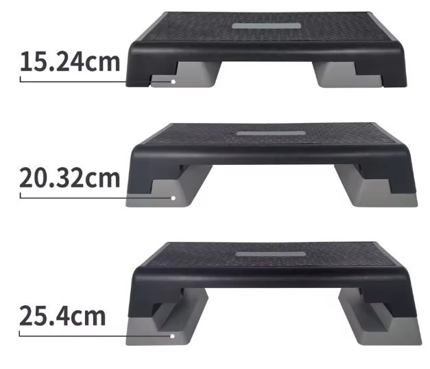 Verstelbare Aerobic Stepper – Antislip Fitness Step Platform voor Thuis Workout