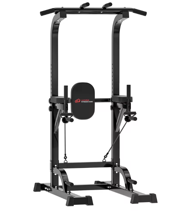 Power Tower Dip Station – Pull Up Bar voor Krachttraining en Home Gym
