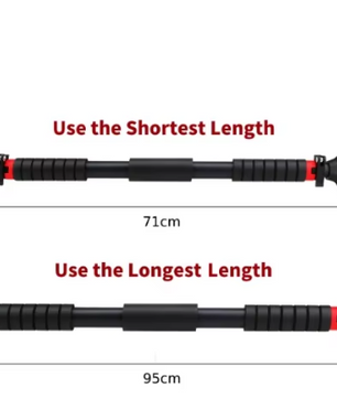 Deurrekstang Pull Up Bar – Verstelbare Fitness Stang zonder Boren voor Thuis