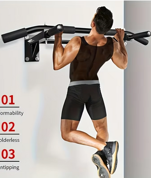 Wall Mounted Pull Up Bar – Wandrekstang voor Krachttraining en Home Gym