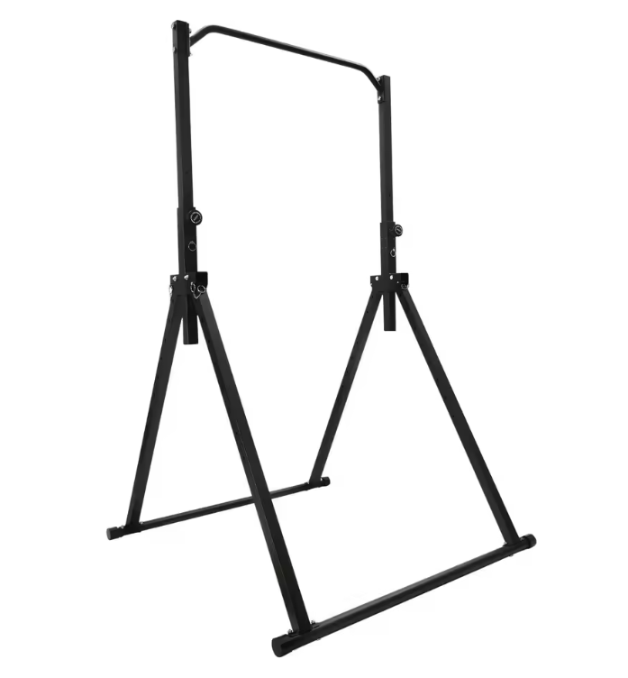 Opvouwbare Power Tower Pull Up Bar – Dip Station met Verstelbare Hoogte voor Home Gym