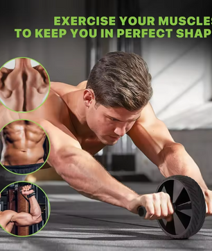 Ab Roller Wiel – Core Trainer voor Buikspieren en Full Body Workout