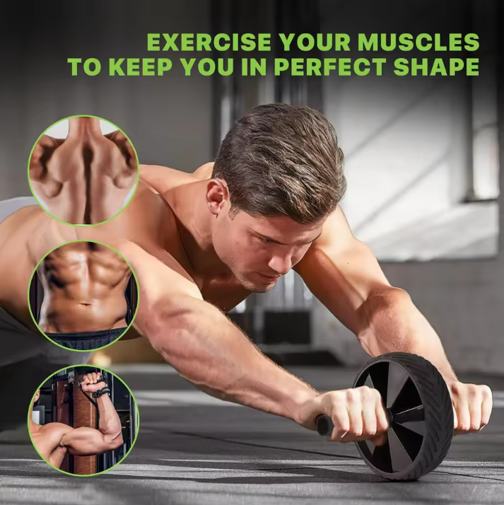 Ab Roller Wiel – Core Trainer voor Buikspieren en Full Body Workout