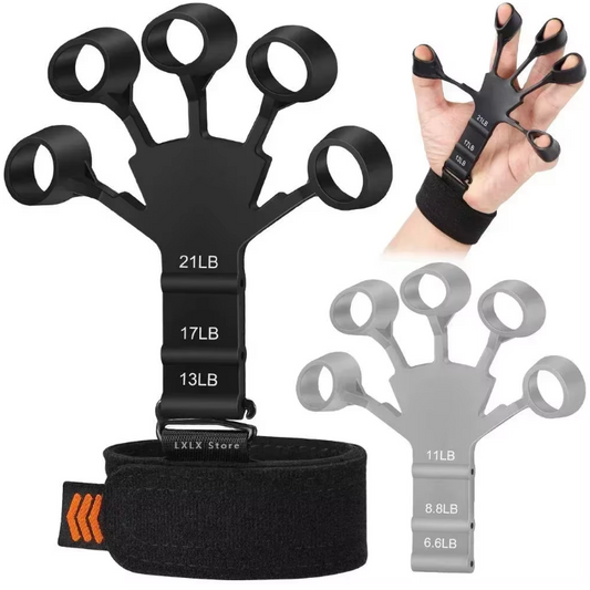Hand Grip Trainer – Vinger en Pols Krachttrainer met 6 Weerstanden