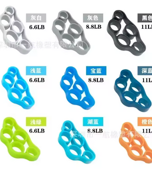 Hand Grip Trainer – Vinger en Pols Krachttrainer met 6 Weerstanden