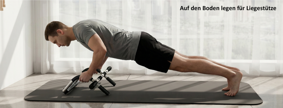 Multifunctionele Deurrekstang – Stalen Optrekstang met Antislip Handgrepen voor Thuisfitness