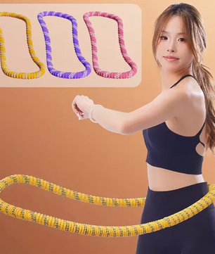 Zachte Fitness Hoelahoep – Flexibele Hula Hoop voor Comfortabele Taille Training