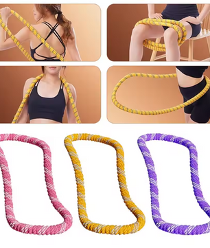 Zachte Fitness Hoelahoep – Flexibele Hula Hoop voor Comfortabele Taille Training