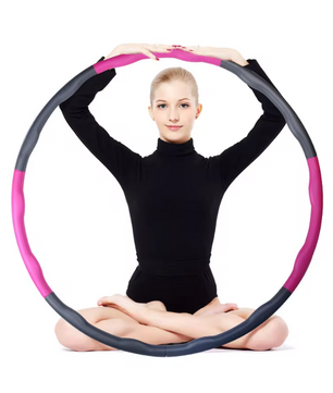 Verstelbare Kinder Hoelahoep – Kleurrijke Fitness Hoepel voor Spel en Beweging