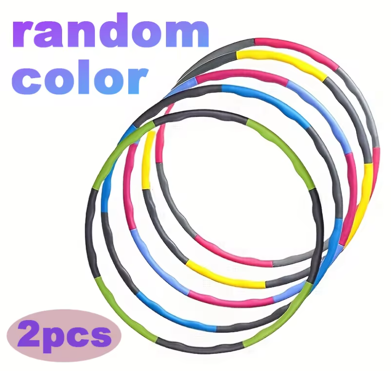 Verstelbare Kinder Hoelahoep – Kleurrijke Fitness Hoepel voor Spel en Beweging