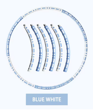 Verzwaarde Fitness Hoelahoep – Yoga Hula Hoop met Foam Bekleding voor Taille Training