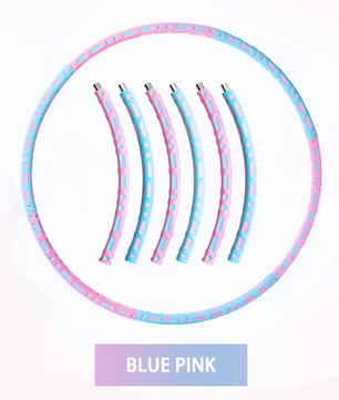 Verzwaarde Fitness Hoelahoep – Yoga Hula Hoop met Foam Bekleding voor Taille Training