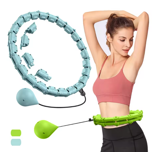 Verzwaarde Smart Hoelahoep – Verstelbare Fitness Hula Hoop met Afneembare Segmenten