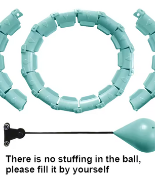 Verzwaarde Smart Hoelahoep – Verstelbare Fitness Hula Hoop met Afneembare Segmenten